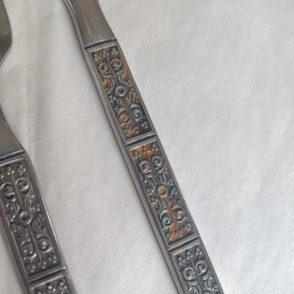Orleans Silver Co. Stainless ORL16 Lot of 3 Butter Knife And Fork